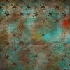 vintage abstract flowers