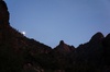 desert in the evening